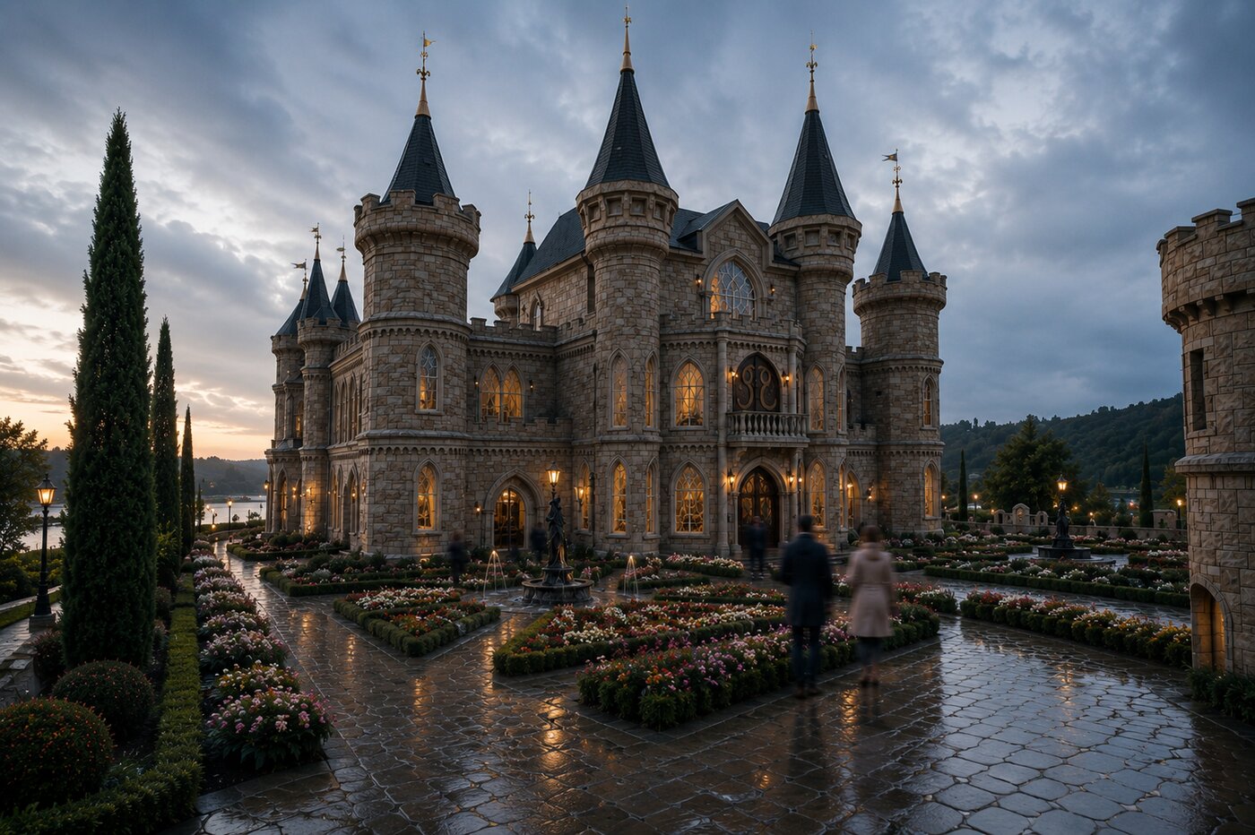 Castillo Armont, proyecto de arquitectura temática tipo castillo europeo